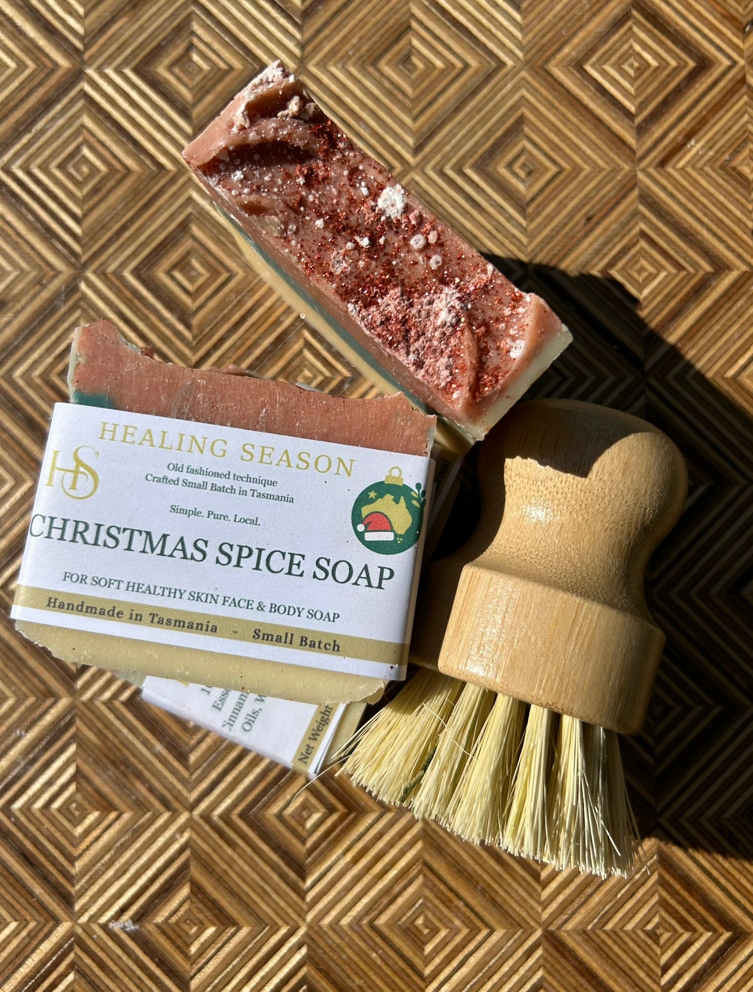 Handmade grassfed tallow soap, australian made natural soap bar