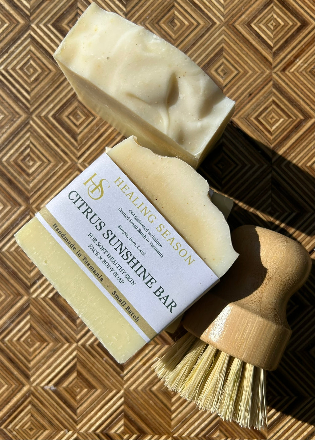 Handmade grassfed tallow soap, australian made natural soap bar
