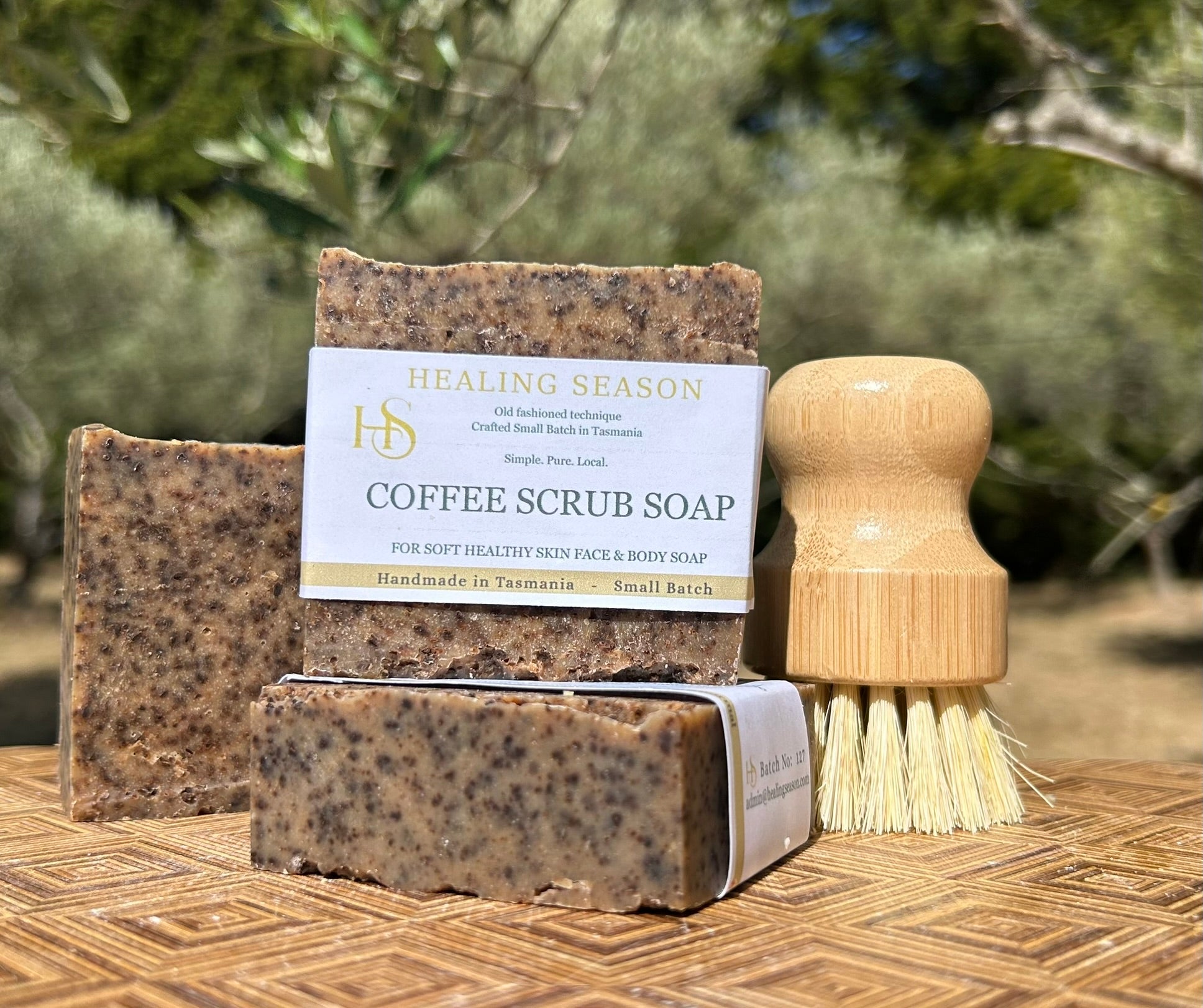 Handmade grassfed tallow soap, australian made natural soap bar