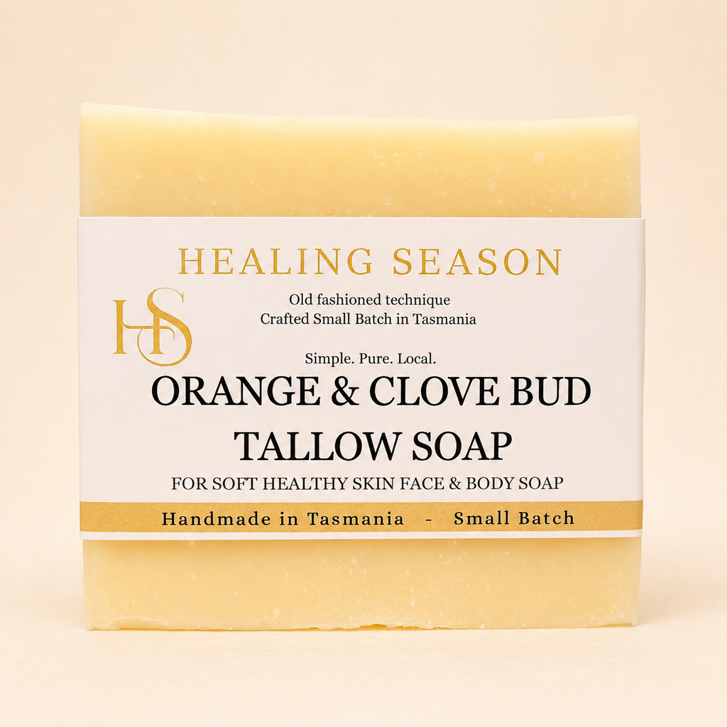 Orange and Clove Tallow Soap