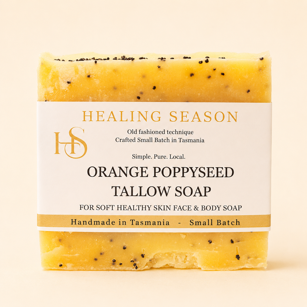 Orange Poppyseed Soap