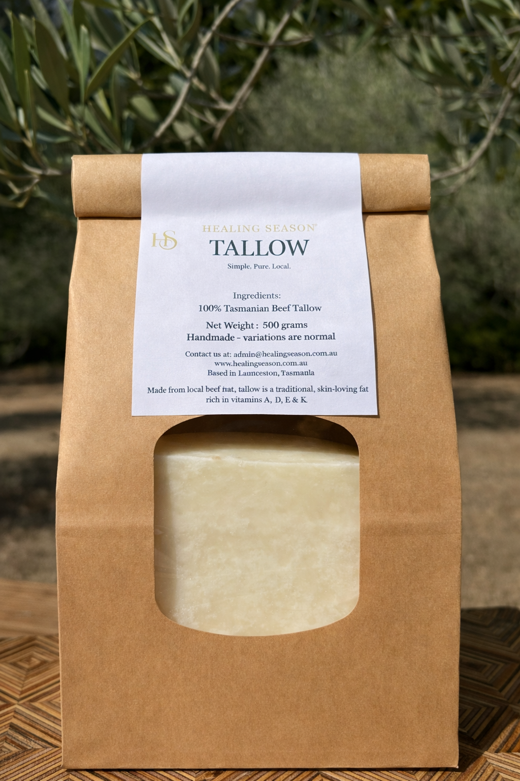 Pure Tallow Block 500 Gram