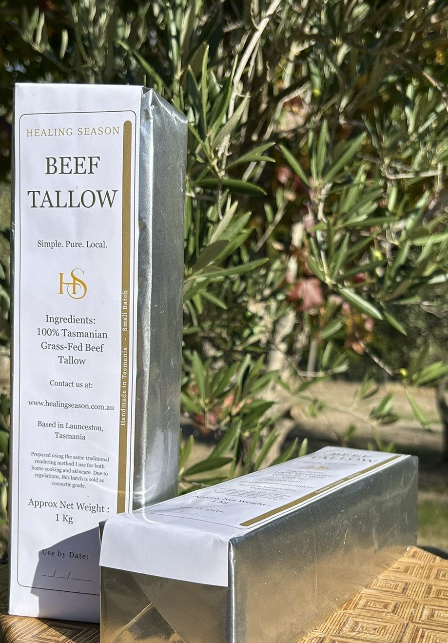 Pure Rendered Beef Tallow - Handmade in Tasmania