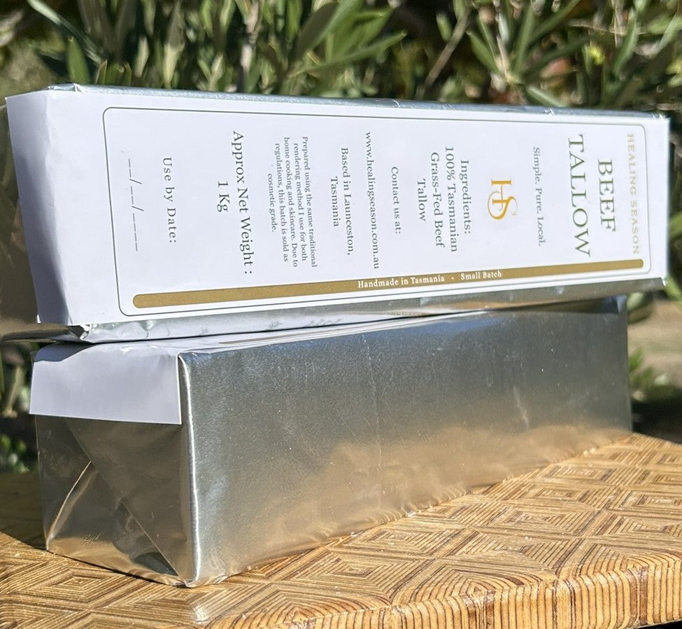 Pure Rendered Beef Tallow - Handmade in Tasmania