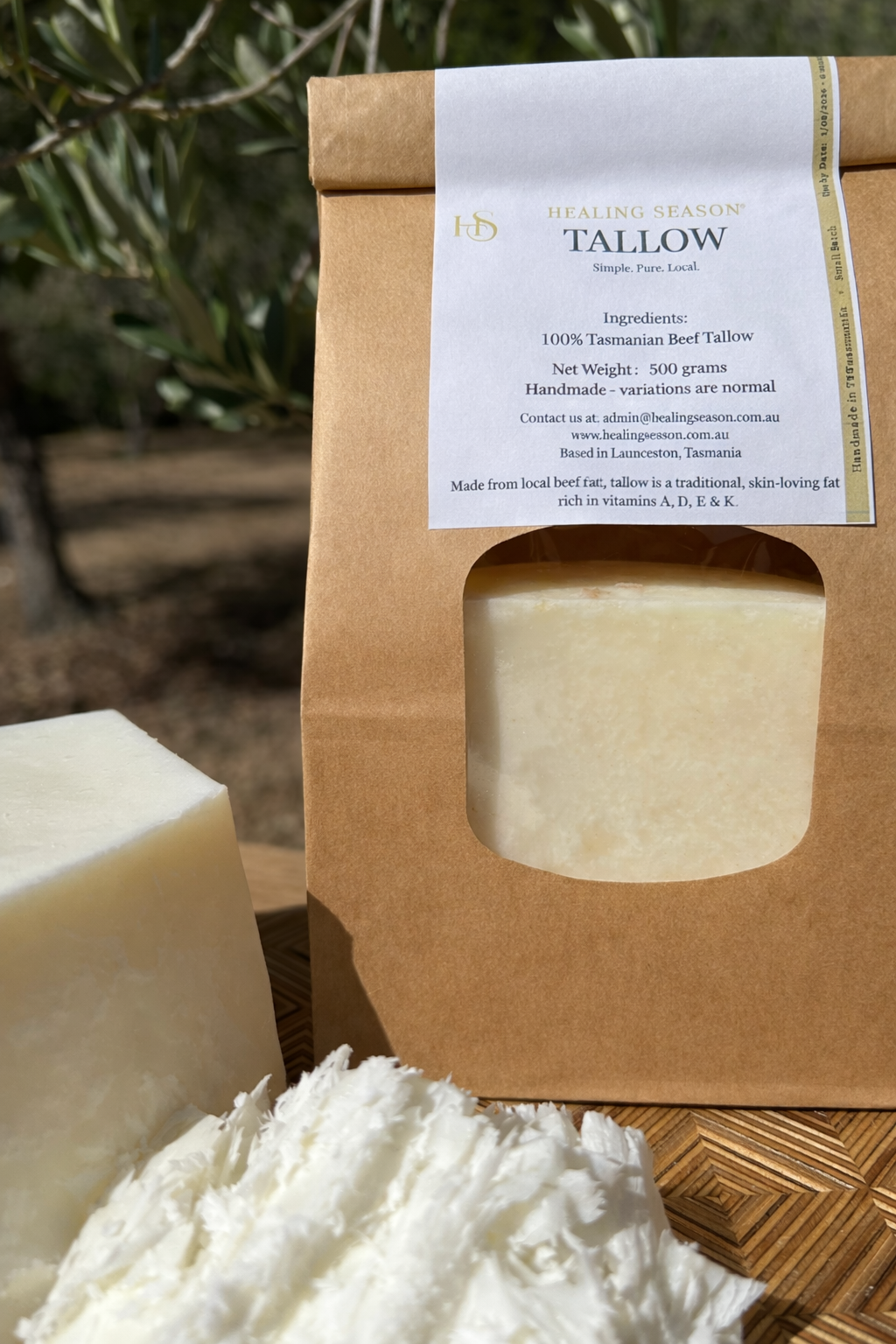 Pure Tallow Block 500 Gram