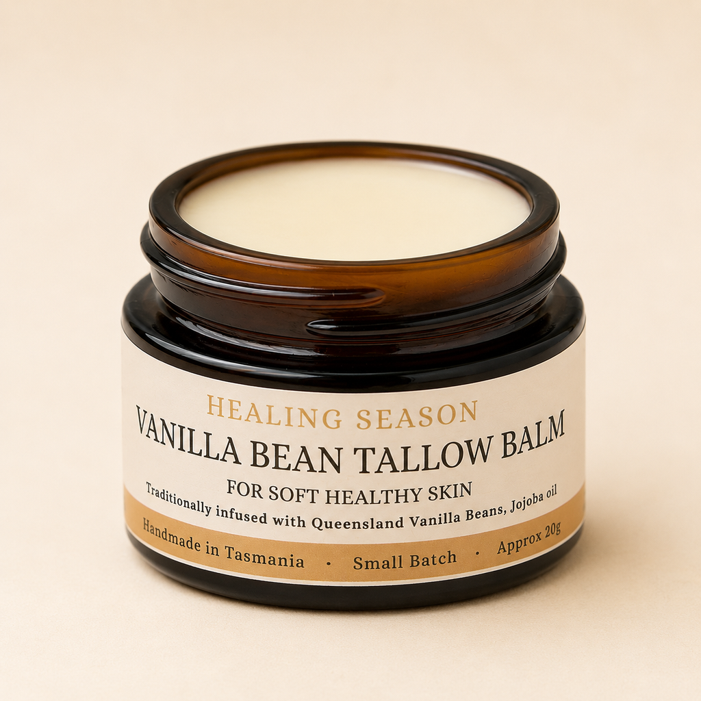 Vanilla Bean Tallow - Natural Moisturiser for Dry Skin