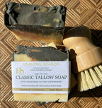 Classic Tallow Soap with Lemongrass, Teatree and Rosemary
