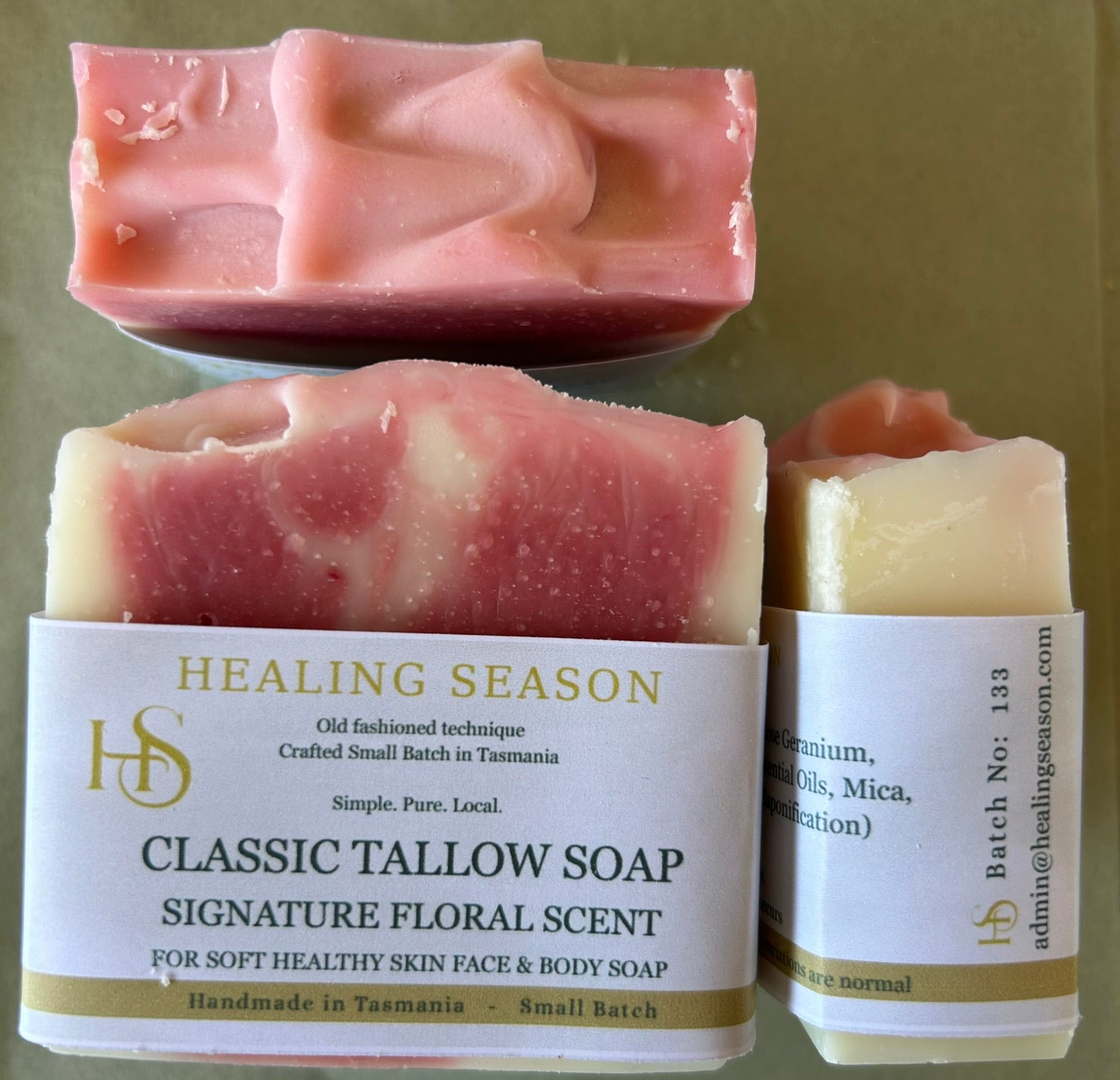 Signature Floral Scent Tallow Soap