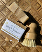 Handmade grassfed tallow soap, australian made natural soap bar