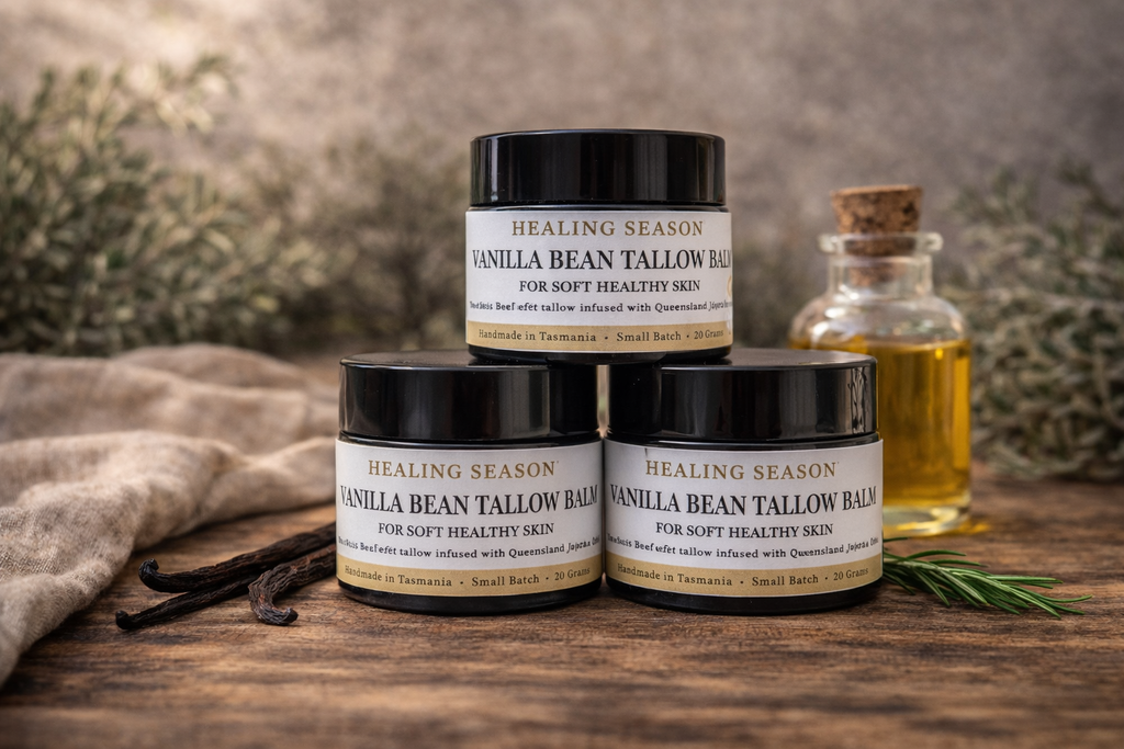 Vanilla Bean Tallow - Natural Moisturiser for Dry Skin