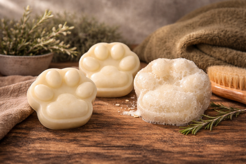Pawprint Dog Shampoo - Natural Australian Handmade Soap